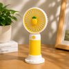 Cute Fruit & Flower Series USB Handheld Fan | Portable USB Rechargeable Fan