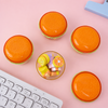 Cute Hamburger Container with Mini Food & Cactus Erasers