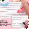 Cute Macron Pastel Whiteout Tape with Ultra-Thin Transparent PET Film