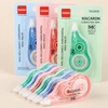 Cute Macron Pastel Whiteout Tape with Ultra-Thin Transparent PET Film