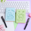 Cute Mini Pocket Diary with Pen | Cartoon Embossed Portable Notebook Journal