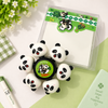 2-in-1  Cute Panda Fidget Spinner Highlighter Set