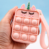 Cute Silicone Pouch Keychain