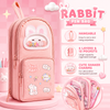 Cute Rabbit Multi-Layer Pencil Pouch