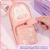 Cute Rabbit Multi-Layer Pencil Pouch