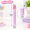 Cute Unicorn Maze Highlighter Pen with Toy Topper