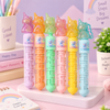 Cute Unicorn Maze Highlighter Pen with Toy Topper
