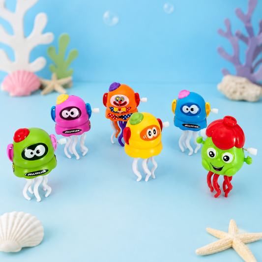 Cute Wind-Up Dancing Jellyfish Toy for Kids | Toddlers