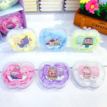 Colorful Apple Shape Scented Paper Soap Flakes
