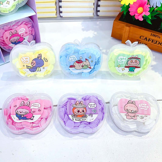 Colorful Apple Shape Scented Paper Soap Flakes