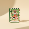 Jingle Bells Christmas-Themed Spiral Diary