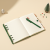 Jingle Bells Christmas-Themed Spiral Diary