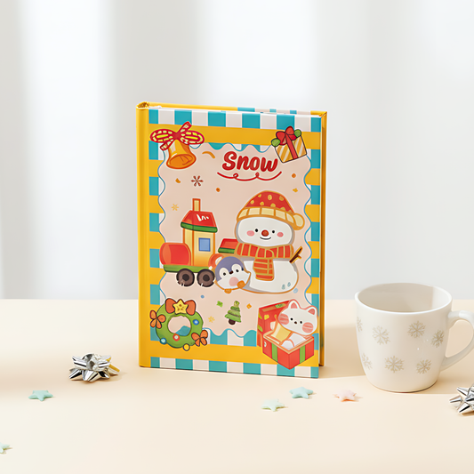 Cute Winter Friends Animal Diary