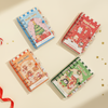 Jingle Bells Christmas-Themed Spiral Diary