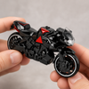 Die-Cast Metal Motorcycle Series: Miniature Adventure Bike