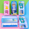 Cartoon Metal Comapss Box with Stationery