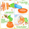Electric Dino Bubble Gun | Fun Outdoor Toy with Bubble-in-Bubble Effect