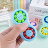 Double-Sided Magic Bean Fidget Spinner | Stress Relief Puzzle for Kids & Adults