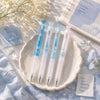 Dreamy Clouds Blue Tone Gel Pen Set Of 4
