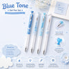 Dreamy Clouds Blue Tone Gel Pen Set Of 4