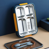 Tento Bento 4-Compartment 1100ml Stainless Steel Lunch Box