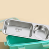 Stainless Steel Bento Personalized Lunch Box with Name - 750ml