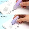 Dual-Action Capsule Eraser Set | 2-in-1 Hot Friction Pen & Pencil Eraser for Kids