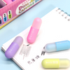 Dual-Action Capsule Eraser Set | 2-in-1 Hot Friction Pen & Pencil Eraser for Kids