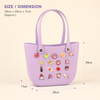 EVA Silicone Beach Tote Bag – Premium Travel Handbag