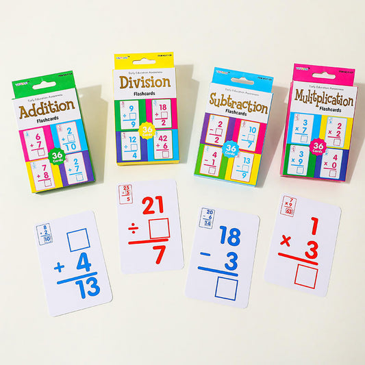 Early Education Awareness Flashcards Set | 36 Learning  Cards