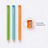 Pencil Shape Magic Eraser Set with Sharpener