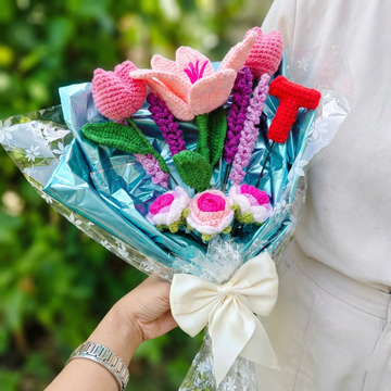 Handmade Crochet Flower Bouquet