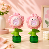 Flower Bubble Blower Machine |  Light-Up Bubble Blower for Endless Play
