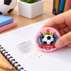 Football Badge Eraser | 5cm Round Novelty Soccer Eraser