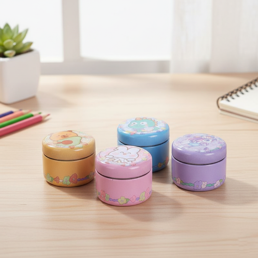 Round Metal Pencil Sharpener