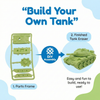 DIY Tank War Series Assembly Erasers