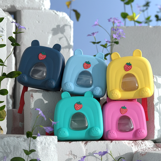 Cute EVA Bear 3D Durable Kids School Bag