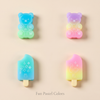 Adorable Bear & Popsicle Eraser Set