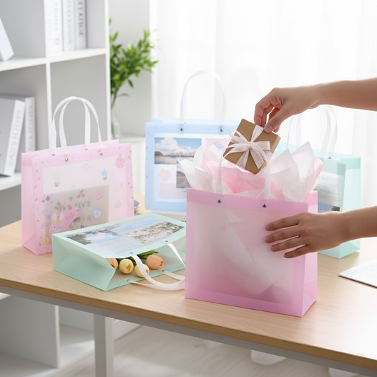 Romantic Story PVC Gift Bag