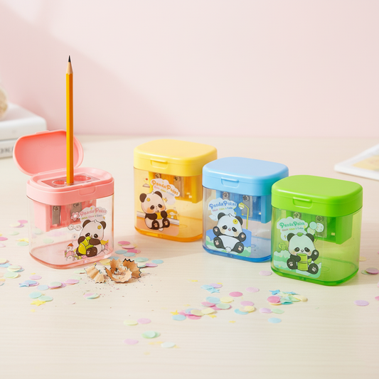 Panda Point Dual Hole Sharpener