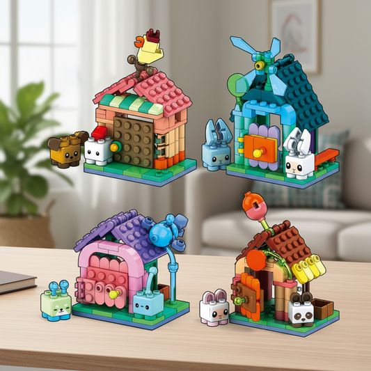 Pet House DIY Building Block Toy