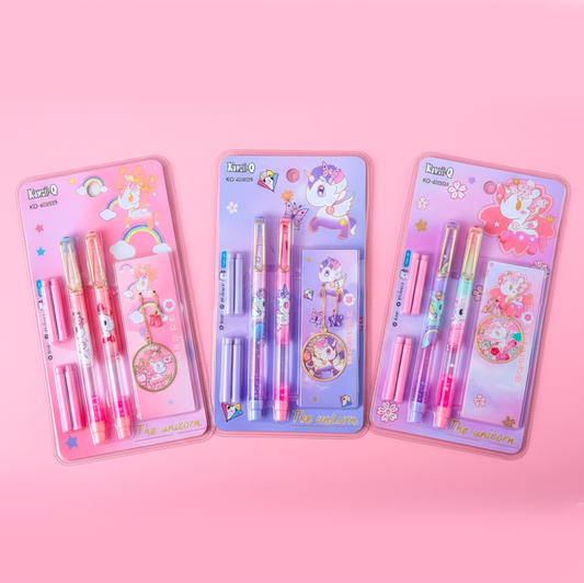 Angel Energy Unicorn Fountain Pen Set