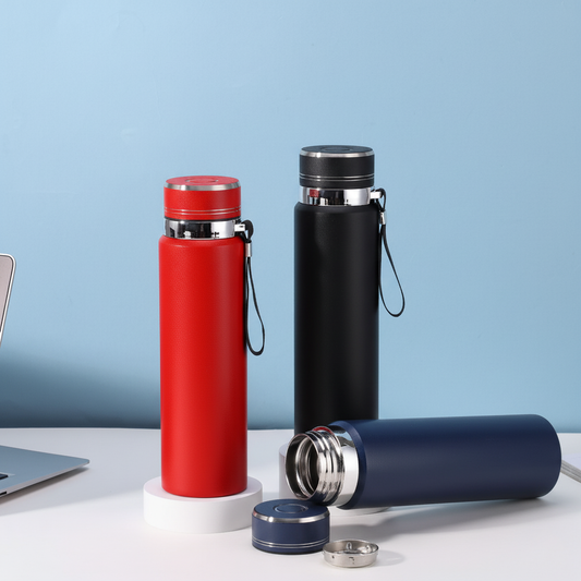 Double Layer Vacuum Insulated Bottle 1000ml – Perfect for Corporate