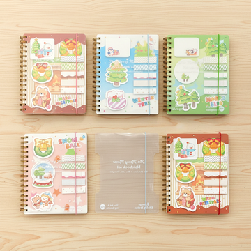 Merry Christmas Dairy | Built-In Sticky Note