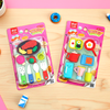 Happy Kitchen Cartoon Eraser Set