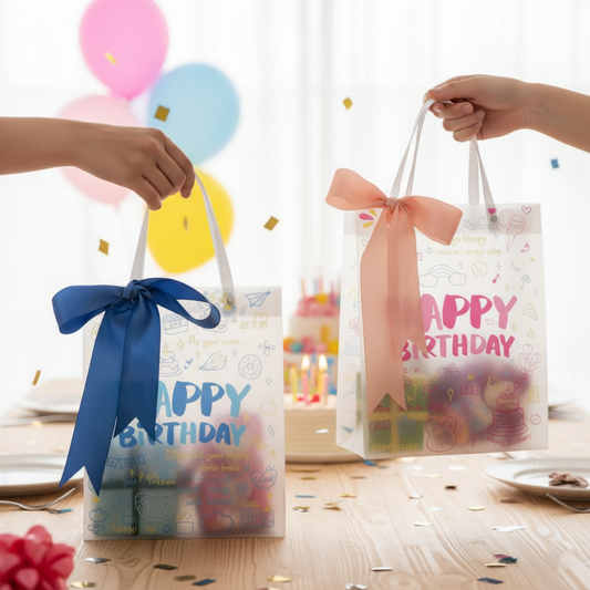 Happy Birthday PVC Gift Bag
