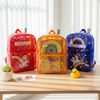 Neon Colorful Kids Transparent School Bag – Lightweight & Trendy Backpack