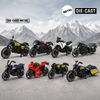 Die-Cast Metal Motorcycle Series: Miniature Adventure Bike