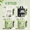 Kawaii Panda Student Tote Bag with Detachable Pencil Pouch | Large Capacity Study Bag