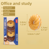 Delicious Cookie Eraser Set Of 4Pcs | Cute 3D Detachable
